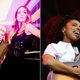 L to R: The Chicks (R&C PMK ) and Lianne La Havas (Suhaimi Abdullah/Singapore GP via Getty Images)